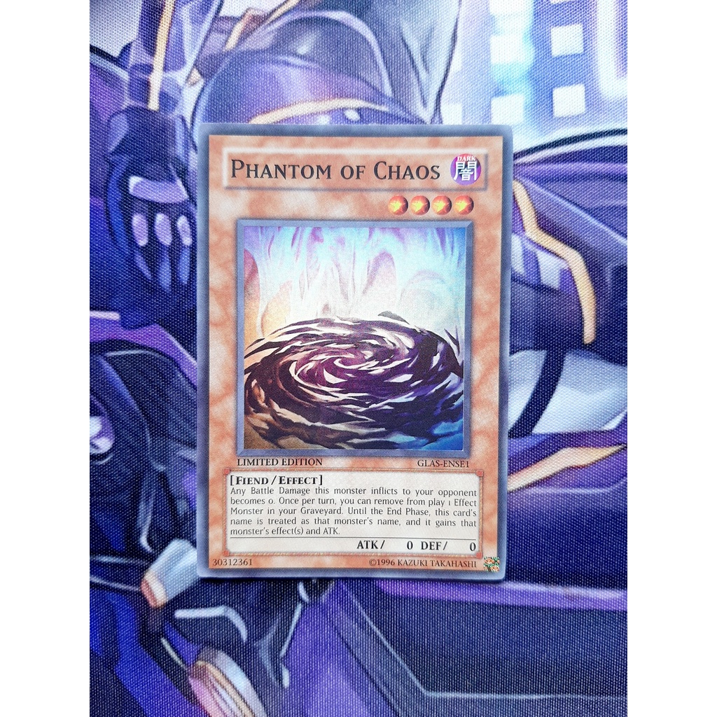 Thẻ Bài Yugioh  Mint90 Monster Phantom of Chaos - GLAS-ENSE1 - Super Rare