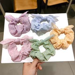 Dây buộc tóc thắt nơ dễ thương