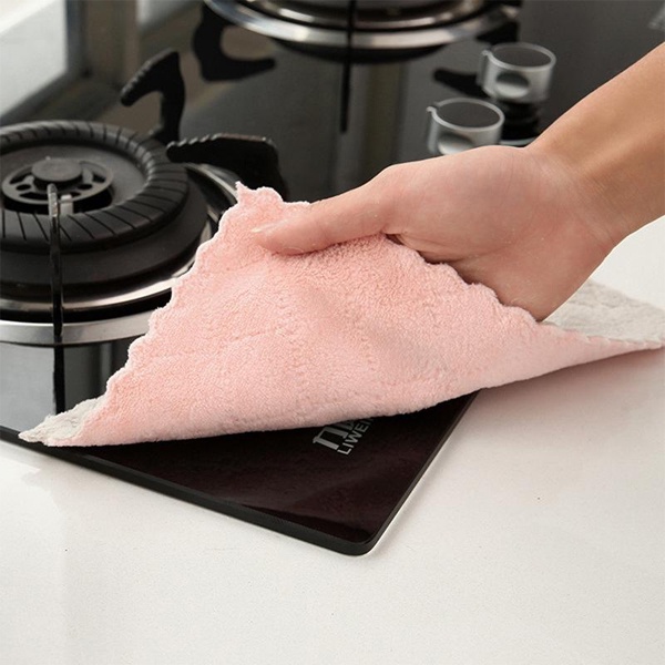 Khăn Lau 2 Mặt Nhà Bếp Đa Năng