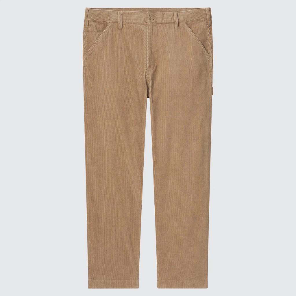 Quần Corduroy Uniqlo hàng xách tay chính hãng màu nâu