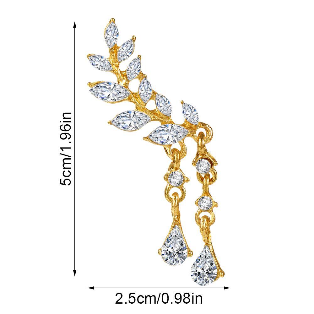 Hoa Tai Hình Giọt Nước Thiết Kế Thanh Lịch