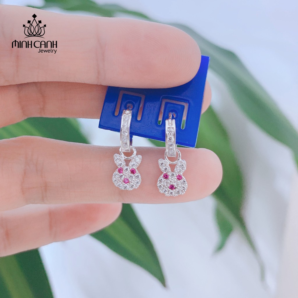 Bông Tai Trẻ Em Hình Thỏ Xinh Xắn - Minh Canh Jewelry