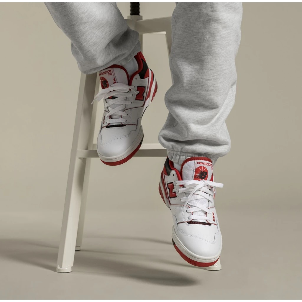 Giày New Balance 550 White Red chính hãng 100%