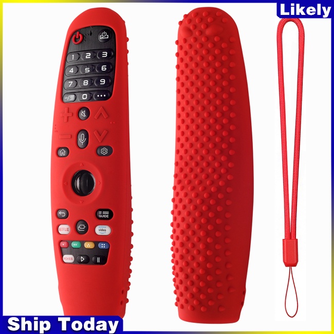 Ốp Bằng Silicone Mềm Dành Cho Remote LG Smart TV AN-MR650A600 20GA 19BA