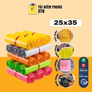 Túi đóng hàng niêm phong  tự dính size 25x35,  tuidonghangcod