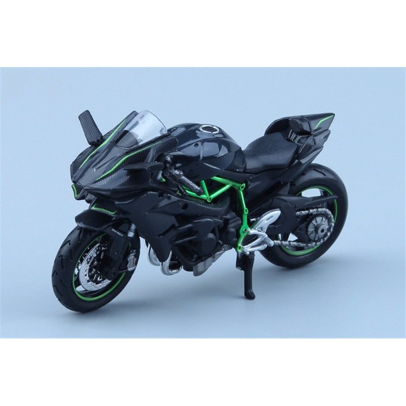 Mô Hình Xe Mô Tô Kawasaki H2R Cỡ 1 / 18