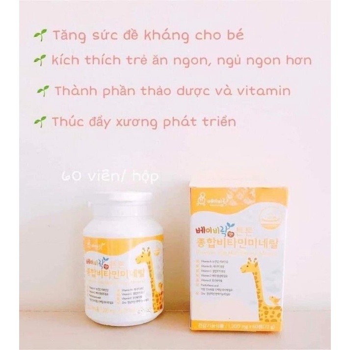 Kẹo hươu cao cổ tăng chiều cao cho bé