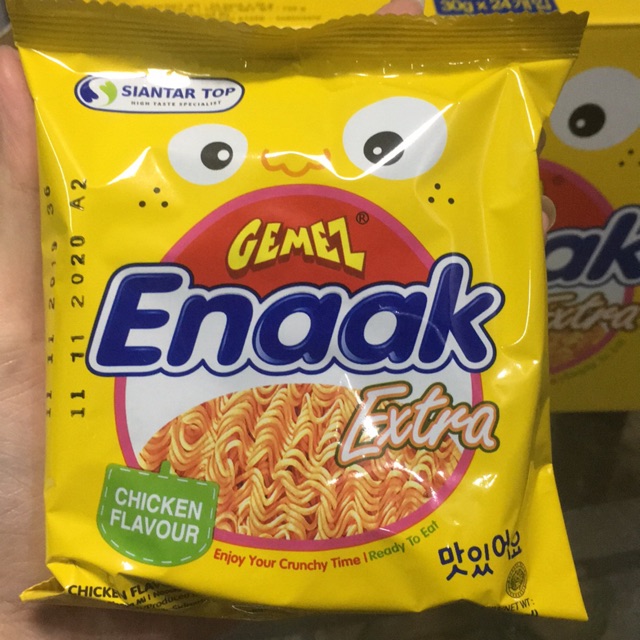Set 3 Gói Nhỏ Snack Ăn Liền Mì Hương Gà Enaak