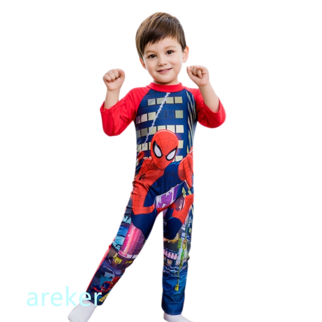 Đồ Bơi Liền Thân Dài Tay Cho Bé Trai