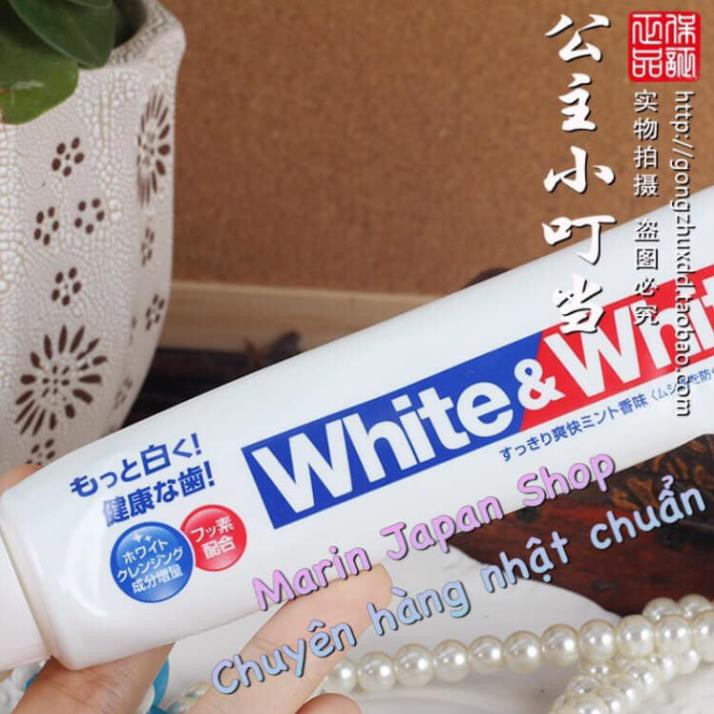 [SALE GIÁ RẺ] Kem đánh răng White And White Lion Nhật Bản