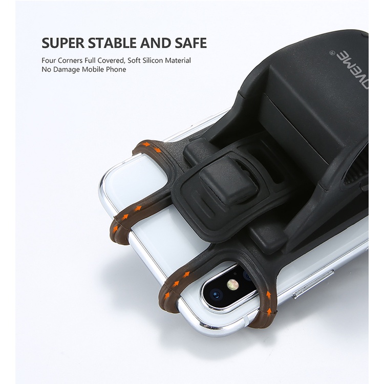 Giá Đỡ Điện Thoại Gắn Xe Đạp / Mô Tô Tiện Dụng Chất Lượng Cao