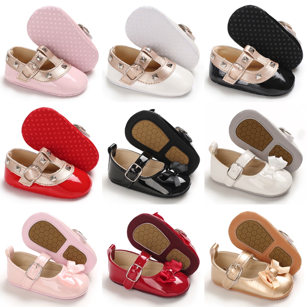 Valen Sina Giày Moccs Da PU Đế Mềm Chống Trượt Phối Tua Rua Cho Bé Gái