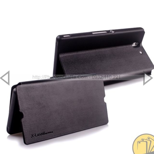 Bao da fib color sony xperia Z2 hiệu x-level