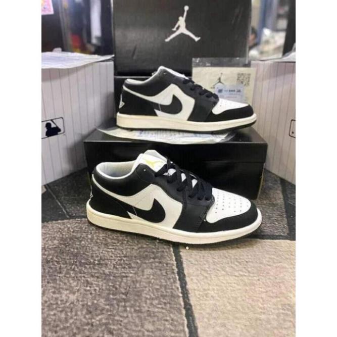 Giày Jordan 1 Low Paris Trắng Xám, JD1 Low Paris Cổ Thấp Gót Xanh Thời Trang Full Box Bill | BigBuy360 - bigbuy360.vn