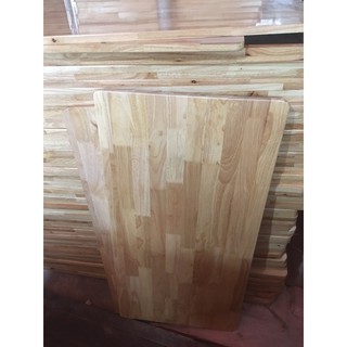 Mặt bàn gỗ cao su đủ kích thước Gem Decor