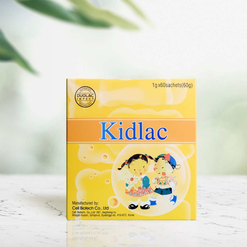 Men vi sinh hỗ trợ tiêu hóa cho trẻ Kidlac BCA