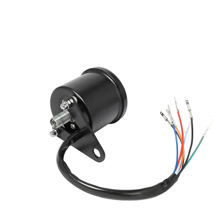 Đồng hồ xe máy độ classic ODOMETER có đèn báo 3 chức năng cơ bản chuyên độ xe classic phù hợp độ Cafe Racer Tracker Win