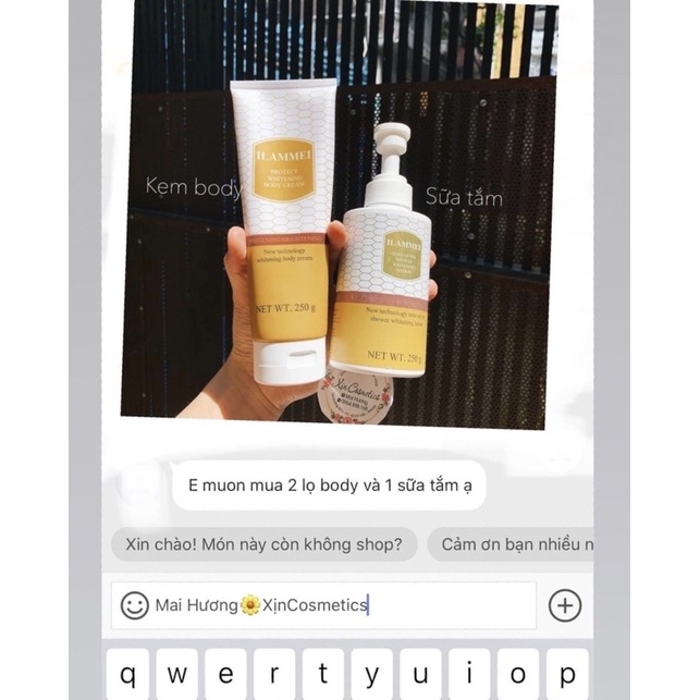 COMBO KEM BODY SỮA TẮM ILAMMEI THÁI LAN | BigBuy360 - bigbuy360.vn