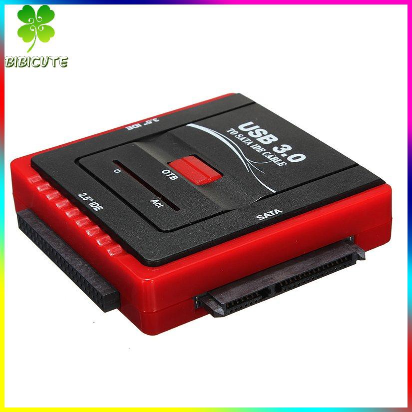 Dây Cáp Chuyển Đổi Usb 3.0 Sang Sata / Ide Cho Ổ Cứng 2.5 / 3.5 Hdd / Ssd | BigBuy360 - bigbuy360.vn
