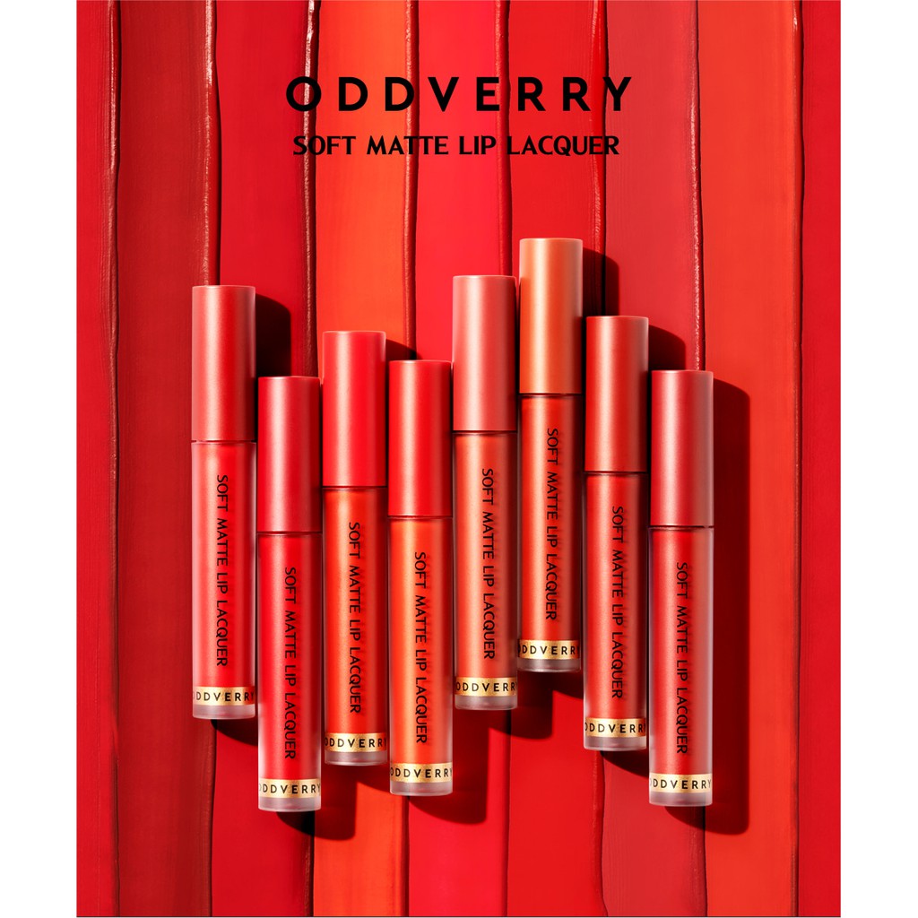 Son Kem Lì Oddverry Soft Matte Lip Lacquer 4g