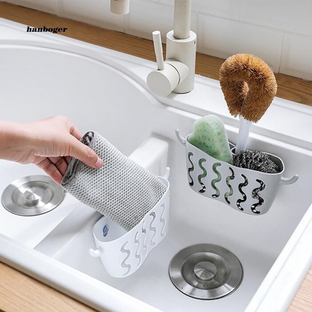 Dụng cụ đựng miếng rửa chén gắn bồn rửa chén tiện dụng