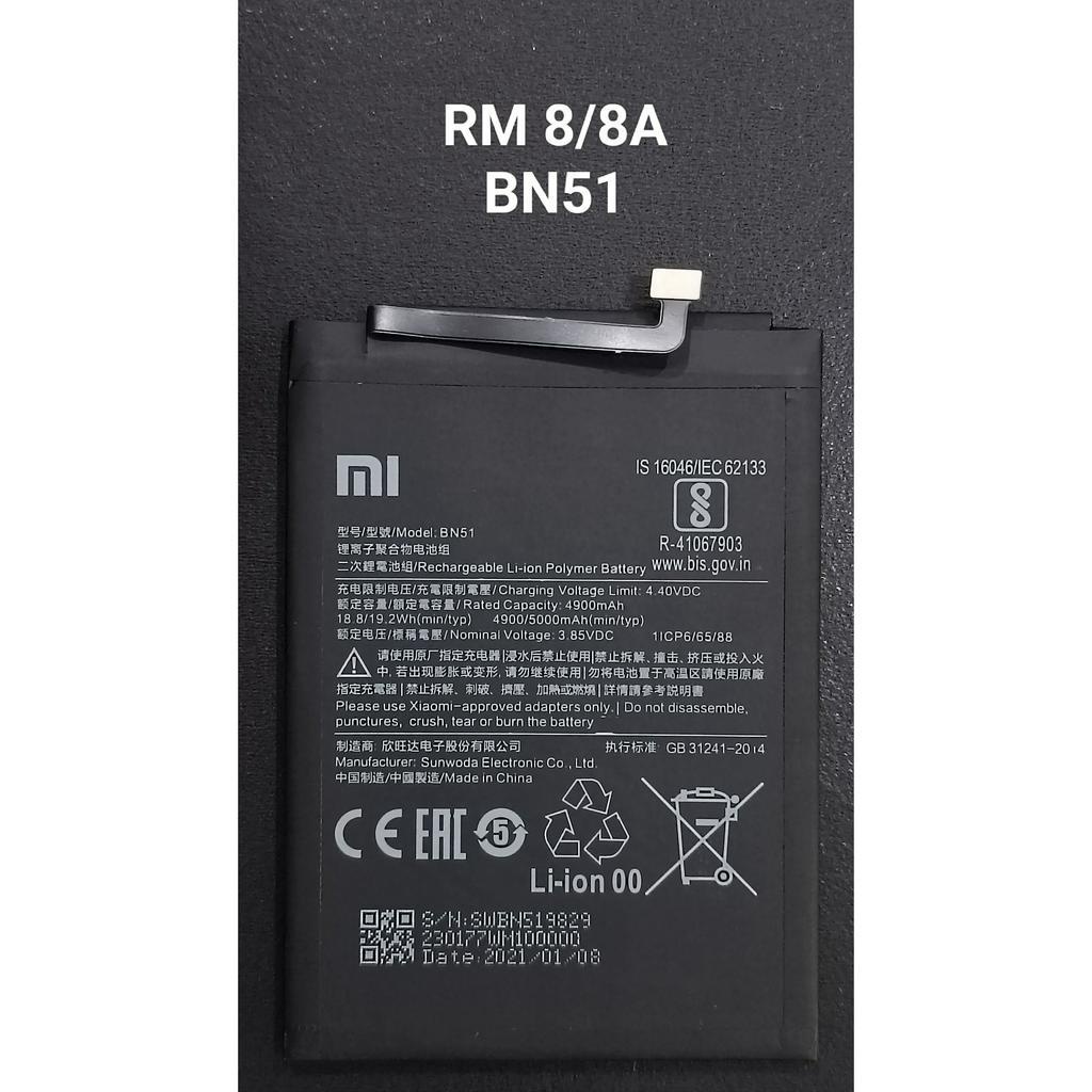 Pin Redmi 8 / 8A / BN51