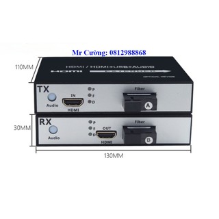Cặp Converter Quang HDMI 1080p