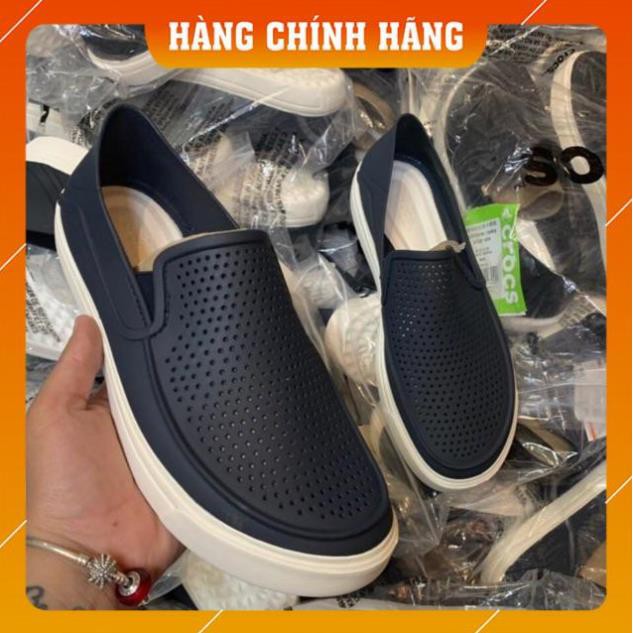 Free Ship Hang Cao Cap GIÀY CITILANE ROKA SLIP ON NAM- MÀU NAVY