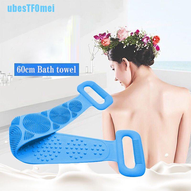 Bàn Chải Silicone Chà Lưng Massage Cơ Thể Khi Tắm