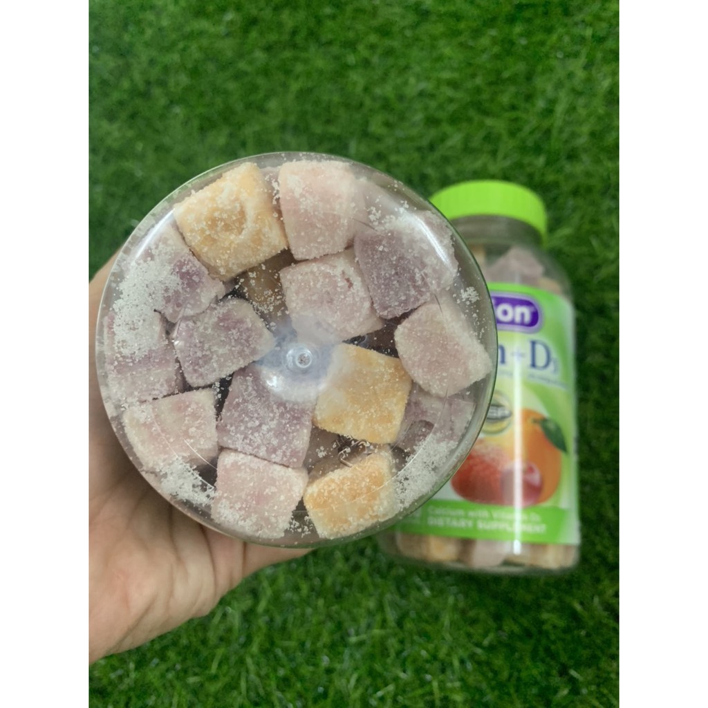 100 VIÊN KẸO DẺO BỔ SUNG CANXI VITAFUSION CALCIUM + D3 500MG CỦA MỸ | BigBuy360 - bigbuy360.vn