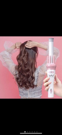 Máy uốn tóc xoay 360 độ tự động