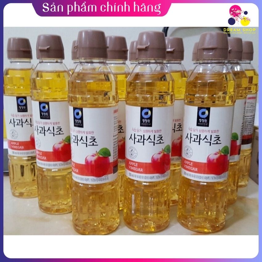 Giấm táo Daesang Hàn Quốc chai to 900ml -Dreamshop.vn