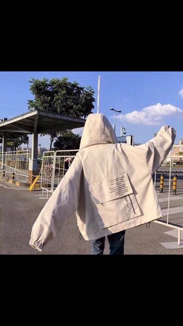 Áo khoác kaki túi sau | BigBuy360 - bigbuy360.vn