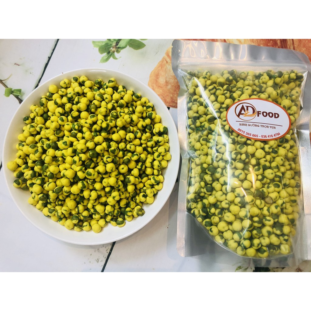 1kg đậu hà lan sấy vị sầu riêng thơm béo