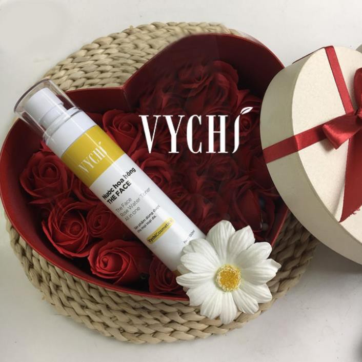 Toner hoa hồng -THE FACE Rose water toner all in one - Phù hợp cho da nhạy cảm (100ml)-Vychi | BigBuy360 - bigbuy360.vn