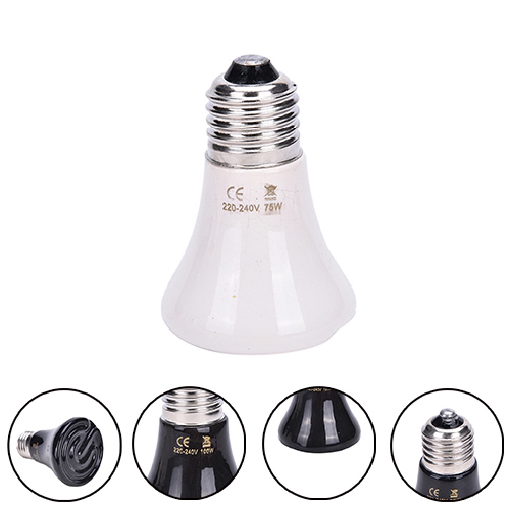 Bóng Đèn Sưởi Ấm Cho Bò Sát 25W-100W