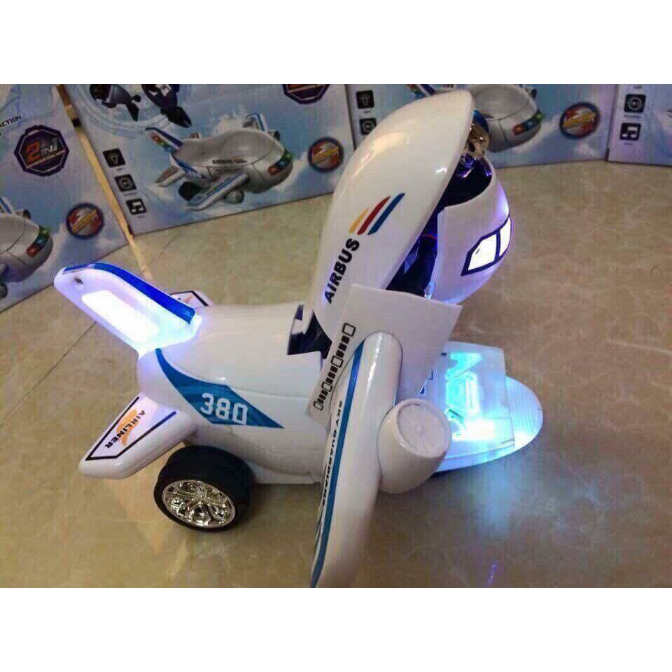 Máy bay biến hình Airbus 380/ máy bay biến hình robot