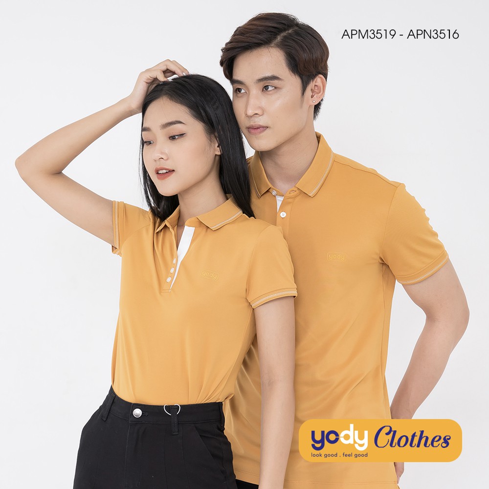 [Mã WABRYODY1 giảm 10% đơn 250K] Áo thun polo nam YODY Coolmax cổ bẻ chất cotton cao cấp siêu mát APM3519