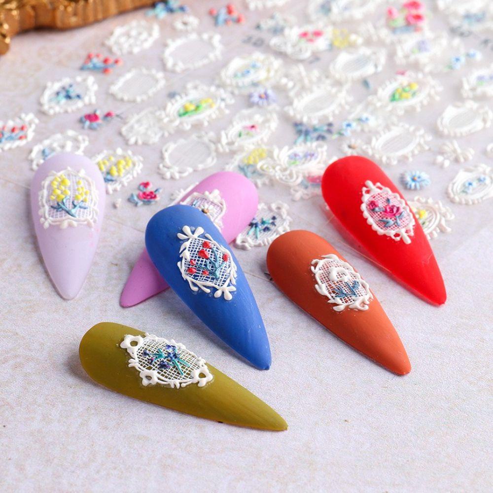 Miếng Dán Trang Trí Móng Tay Họa Tiết Halloween Xinh Xắn