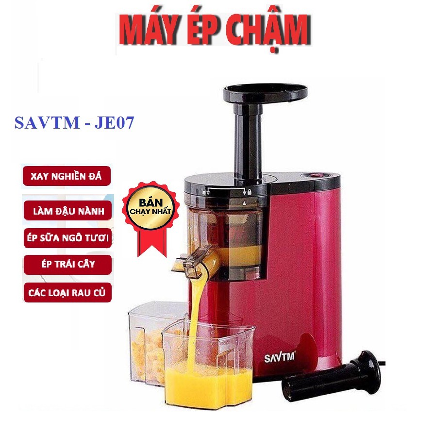 MÁY ÉP TRÁI CÂY TỐC ĐỘ CHẬM HONGXIN RH-312/ SAVTM JE07 [KHO SIÊU RẺ]