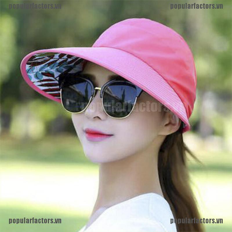Mũ Rộng Vành Chống Tia Uv Thiết Kế Đơn Giản Thời Trang Cho Nữ