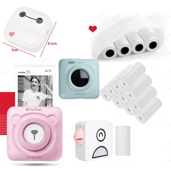 Giấy in nhiệt dành cho máy in mini cầm tay paperang, peripage,..