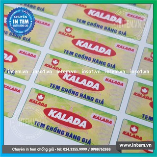 TEM NIÊM PHONG HÀNG HÓA