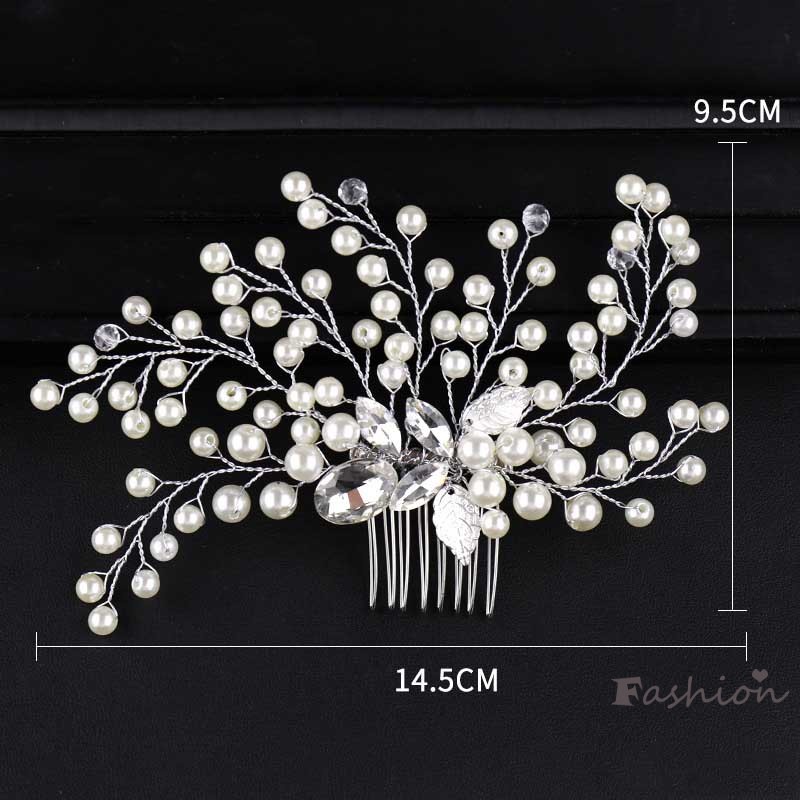 Lược Cài Tóc Hình Nhánh Cây Thời Trang Cho Cô Dâu