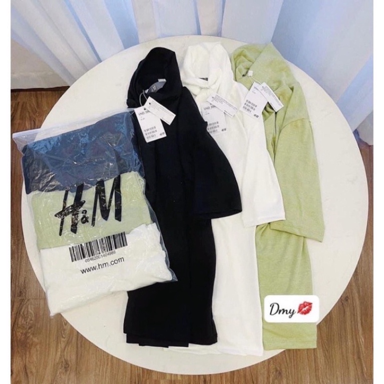 Sét 3 Áo Len Cổ Lọ H.M Tay Lỡ