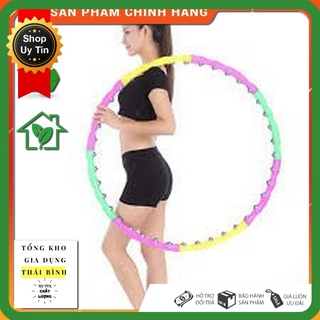 Vòng lắc nhựa hula hoop,vòng lắc eo bi tròn,vong lắc eo lắp ghép, đốt cháy calo đánh mỡ thừa