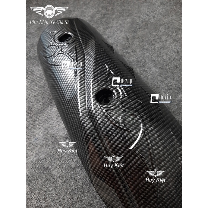 Ốp Che Pô Xe Lead 2022 ( 2017 - 2022 ) Sơn Carbon SMS1833