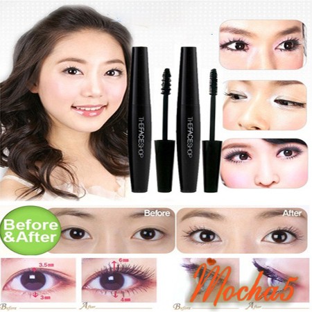 Mascara chuốt mi The Face Shop Freshian Big TFS làm dày và dai mi