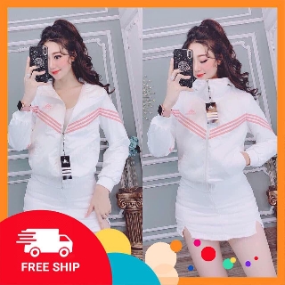 Áo Khoác Nữ Áo Khoác Dù 2 Lớp Viền Form Đẹp Cho Nữ