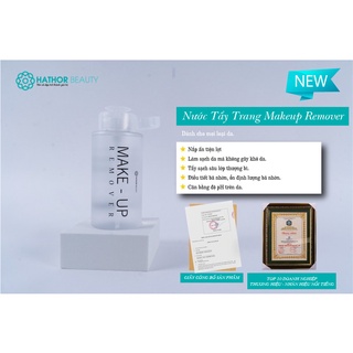 Nước tẩy trang [Tặng kèm bông tẩy trang & kem chống nắng] Makeup Remover 280ml